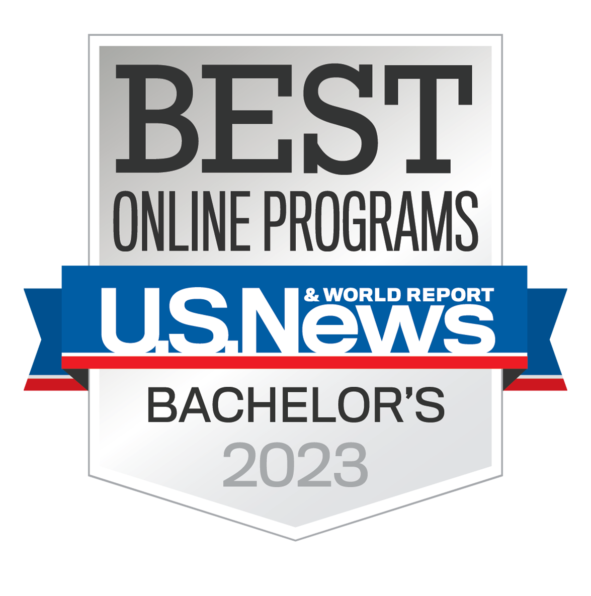 U.S. News and World reports. Best Online Programs: Bachelor's Overall 2023